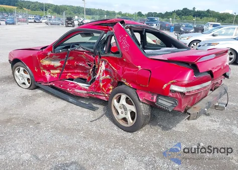 1997 Honda Prelude из США, поврежденный, VIN JHMBB6145VC000359